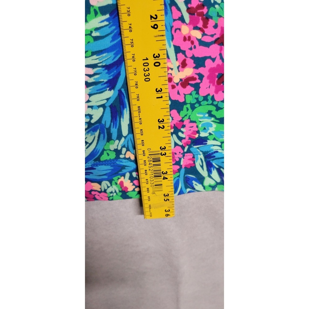 Multicolored Floral Print LS Lilly Pulitzer Short Dress Size M - Picture 7 of 8